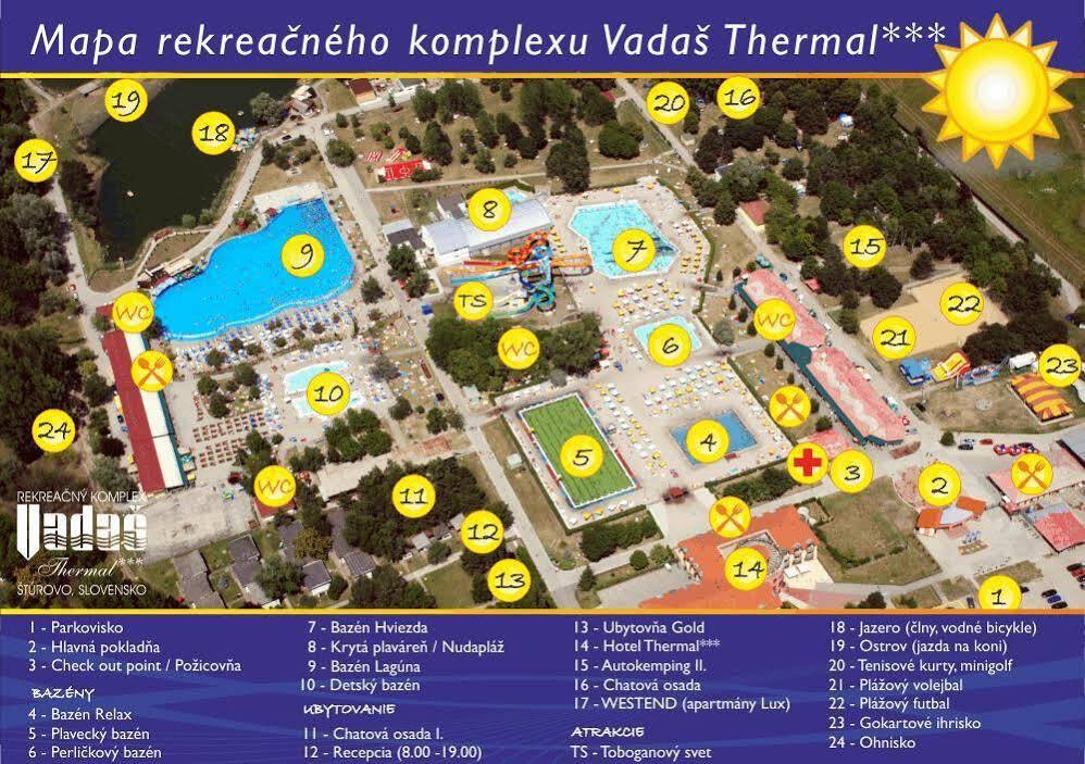 Wellness Hotel Thermal Štúrovo Eksteriør bilde